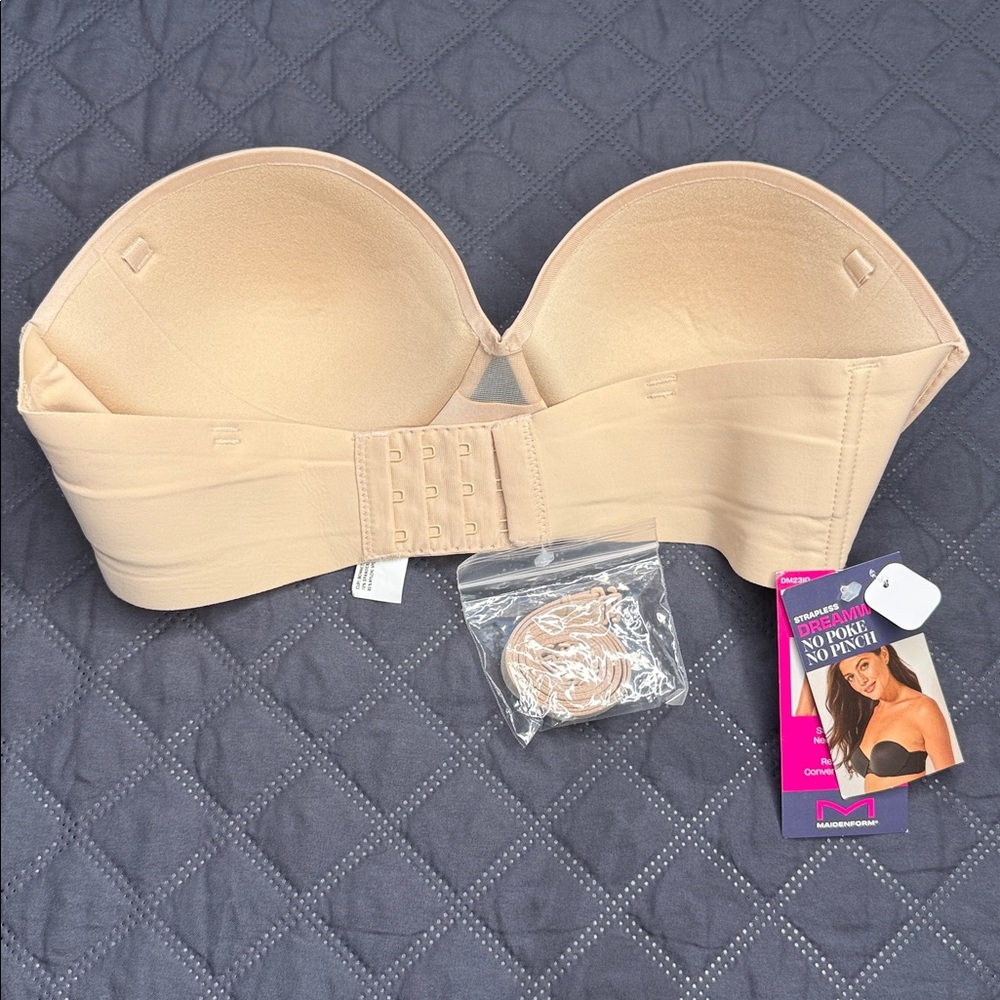 NWT Maidenform Removable Straps Multiway Strapless Underwire Bra DM2310 - Picture 3 of 4